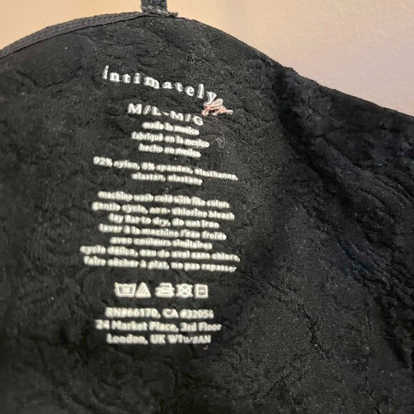 NWT Intimately Free People strappy black bralette - Picture 4 of 4
